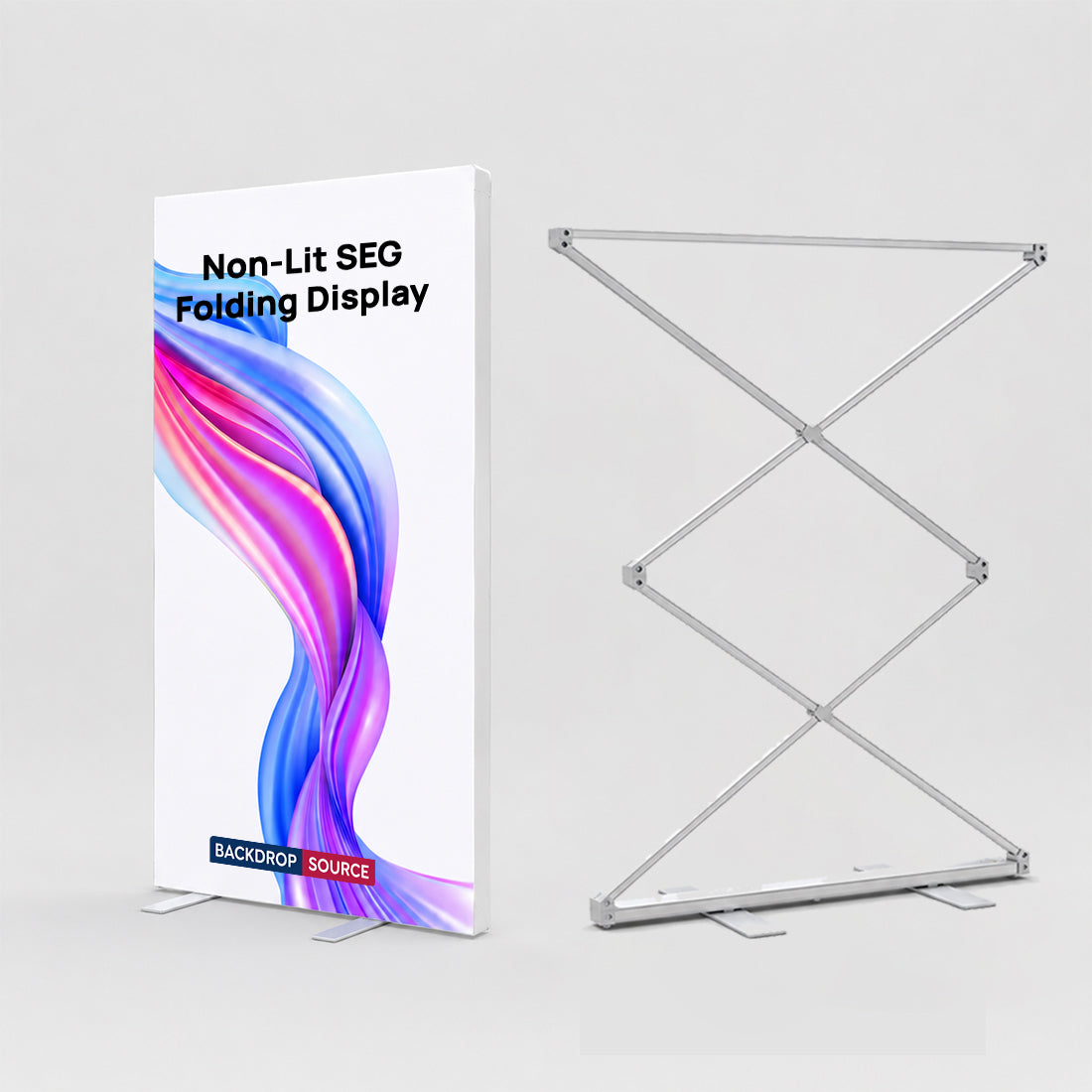 Non-Lit SEG Folding Display