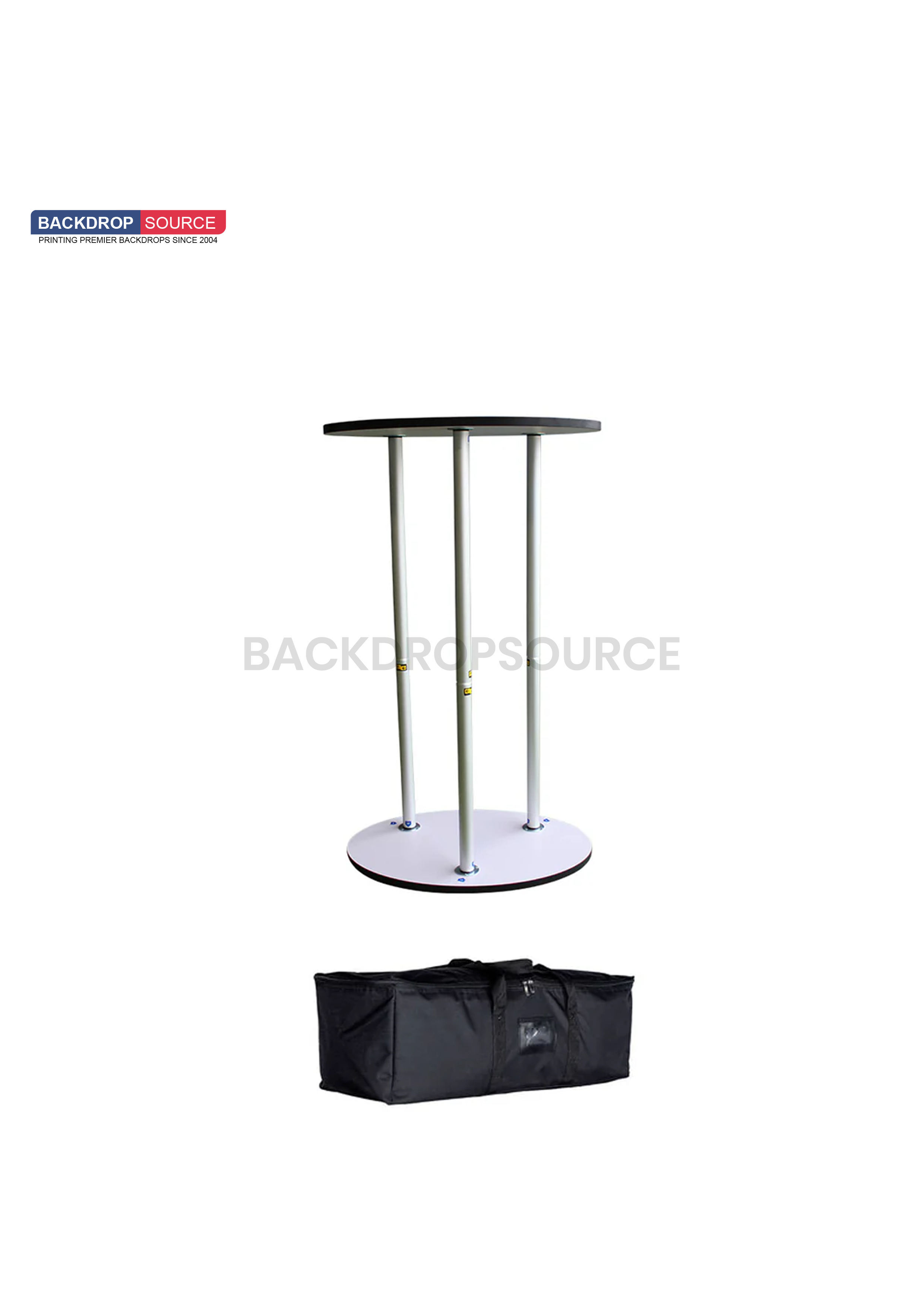 Oval Fabric Display Counter (For Podium & Booth Exhibitions)