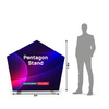Pentagon  Stand Backdrop