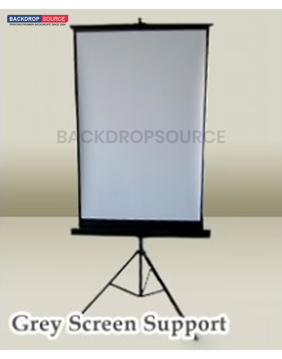 Photography Passport Grey Backdrop With Stand