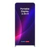 Portable 2.3m H High Fabric Exhibit Display