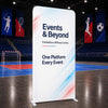 Portable 2.3m H High Fabric Exhibit Display