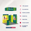 3x3m Booth Kit with Modular Walls, Hanging Banner & Counter
