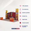 6x3m Booth Kit with Inclined Walls, 3D Shelf Stands & TV Mounts