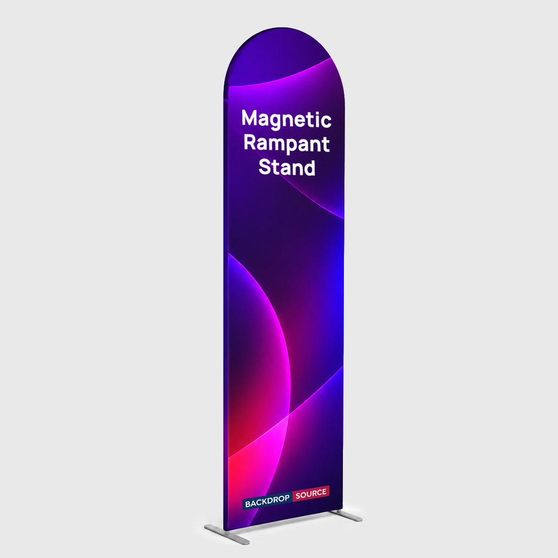 Portable Magnetic Rampant Fabric Stand