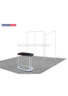 Portable Exhibit Display 3m x 3m- Model 3.