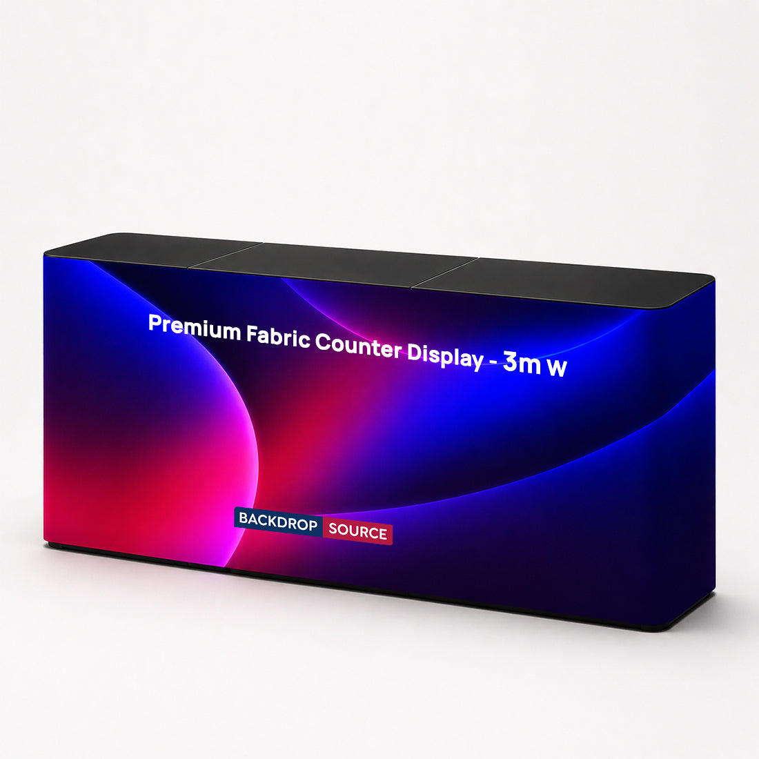 Premium Fabric Counter Display - 3m W