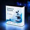 Backlit Premium Fabric Counter Display – 1m/1.2m/1.8m W