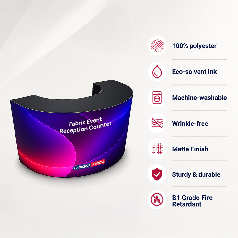 Event Reception Counter - 2m wide