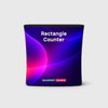Rectangle Fabric Display Counter (For Podium & Booth Exhibitions)