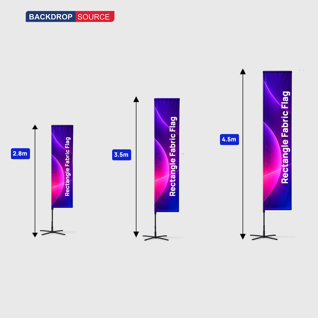 Rectangle Fabric Flag