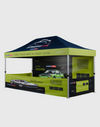 Heavy Duty Aluminum Gazebo - 4.5m W x 3m H