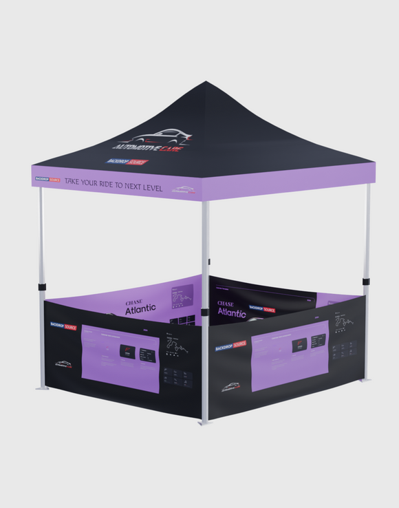 Heavy Duty Aluminum Gazebo - 2m W x 3m H