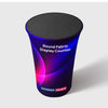 Round Fabric Display Counter (For Podium & Booth Exhibitions)