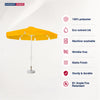 Round Market Umbrellas With Valances – 3m x 3m