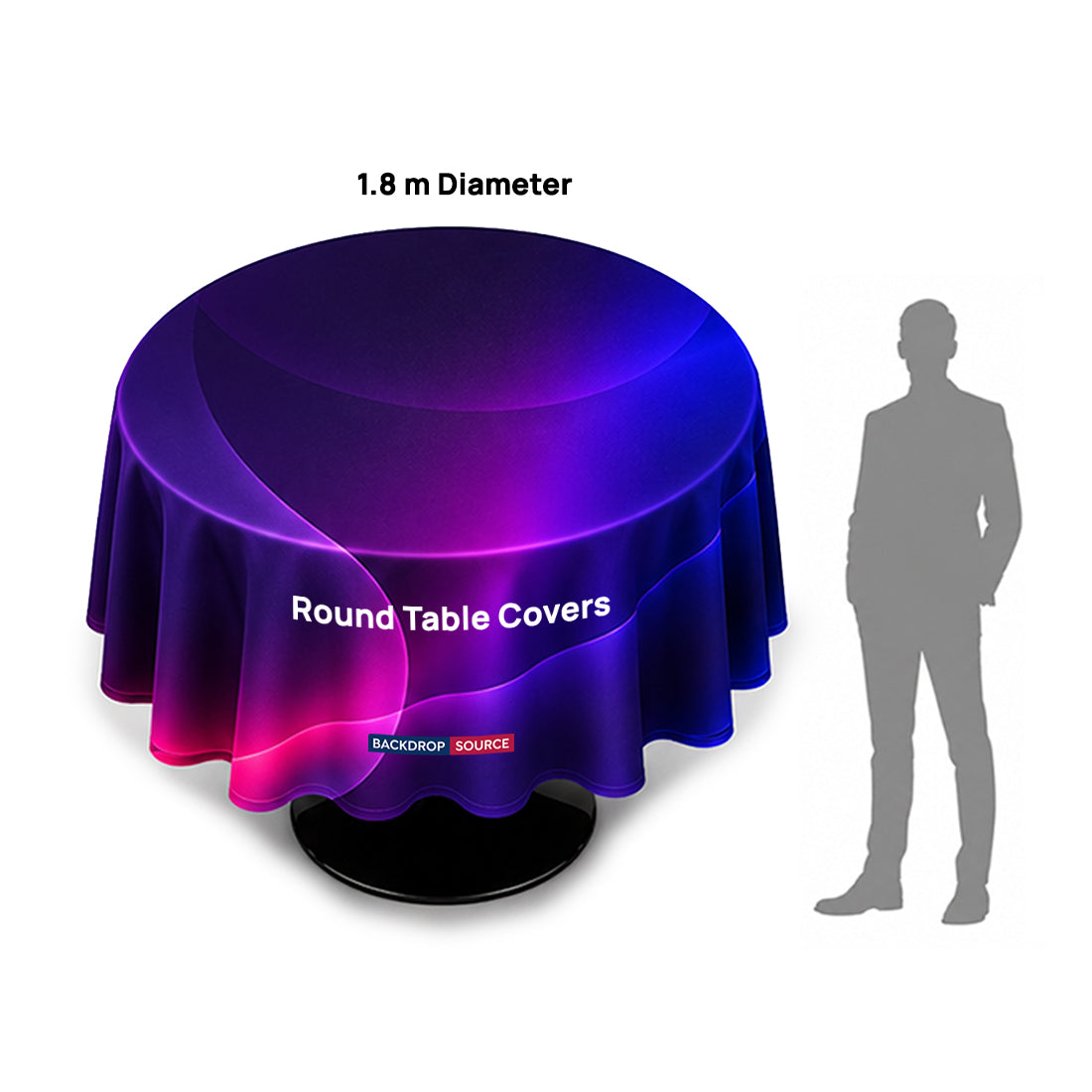 Round tablecloth Cover for Business