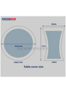 Round Stretch Table Covers.