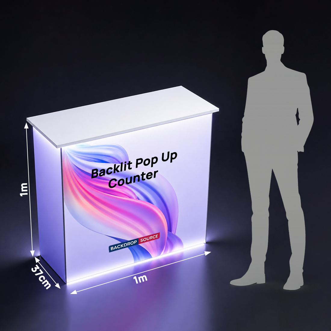 Popup SEG Backlit Counter