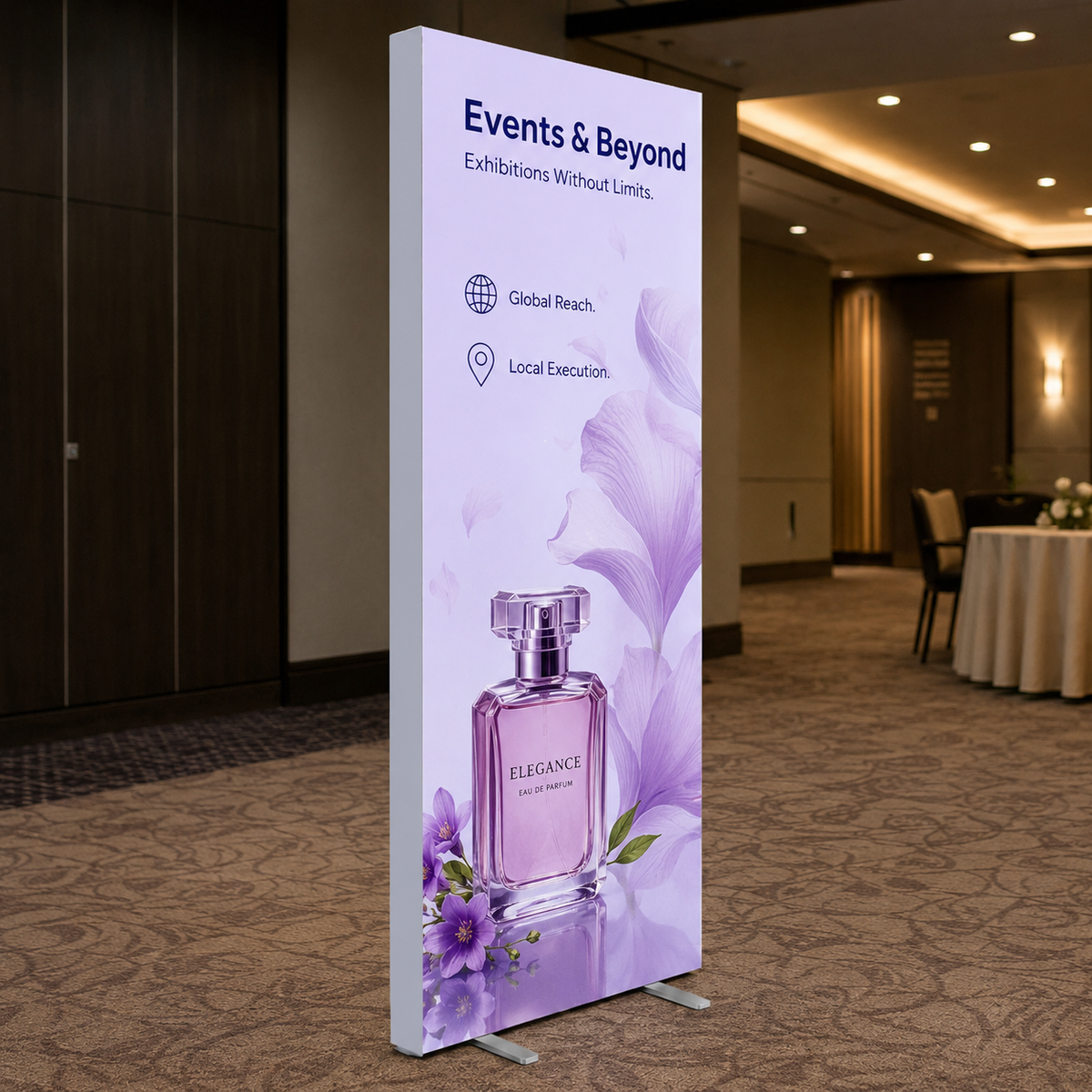 Non-Backlit SEG Fabric Display Frame - 80mm Depth Aluminum Profile