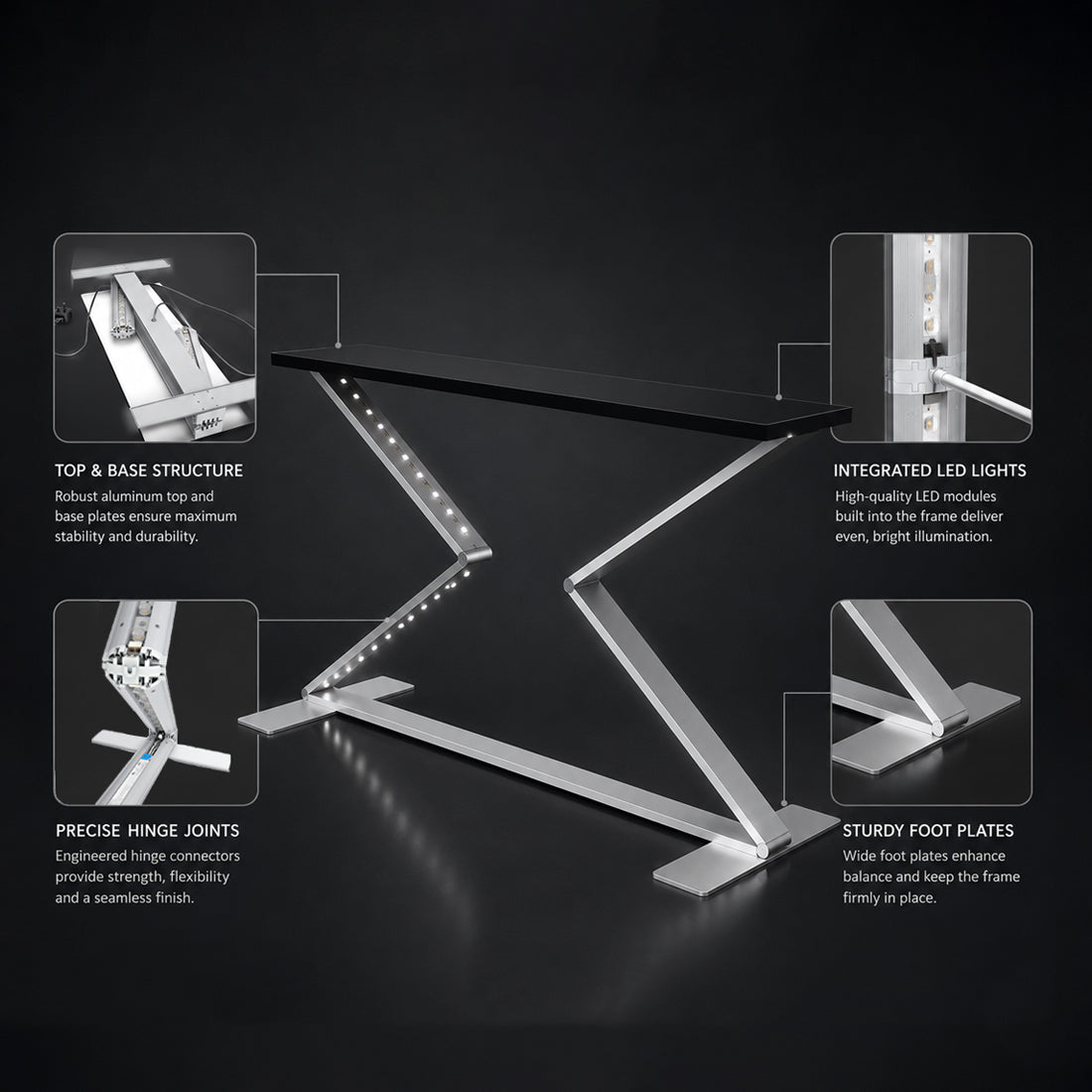 SEG Fabric Folding Light Box Counter