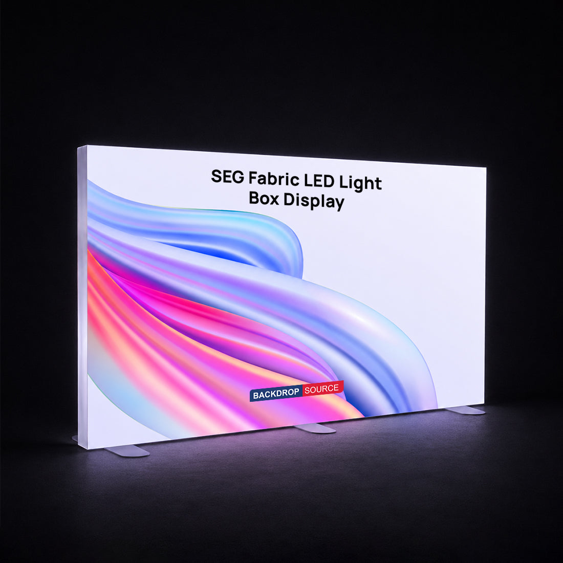 SEG Frameless Fabric LED Light Box Display -  4m W x 2.5m H