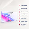 SEG Frameless Fabric LED Light Box Display -  4m W x 2.5m H