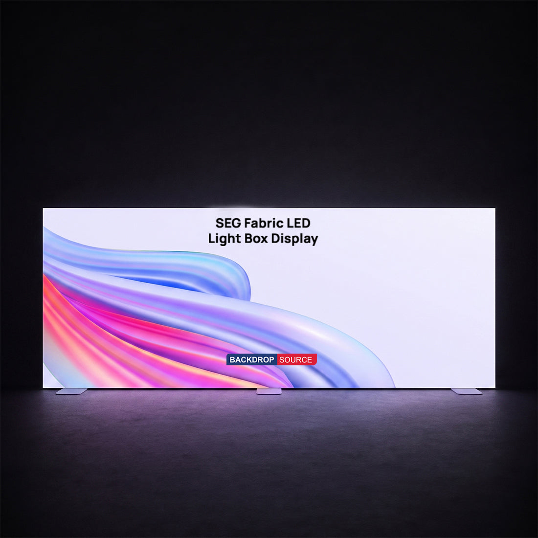 SEG Frameless Fabric LED Light Box Display - 5m W x 2.5m H