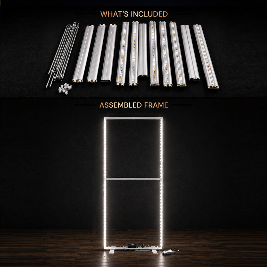SEG Frameless Fabric LED Light Box Display - 0.85m W x  2m H