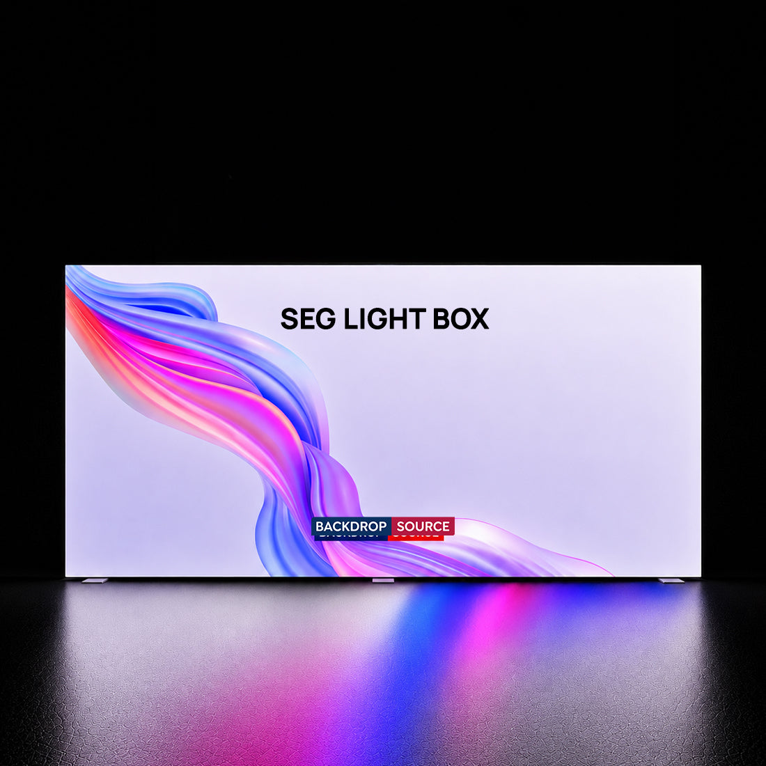 SEG Frameless Fabric LED Light Box Display - 6m W x 2.5m H