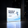 SEG Frameless Fabric LED Light Box Display - 2.5m W x 2.5m H