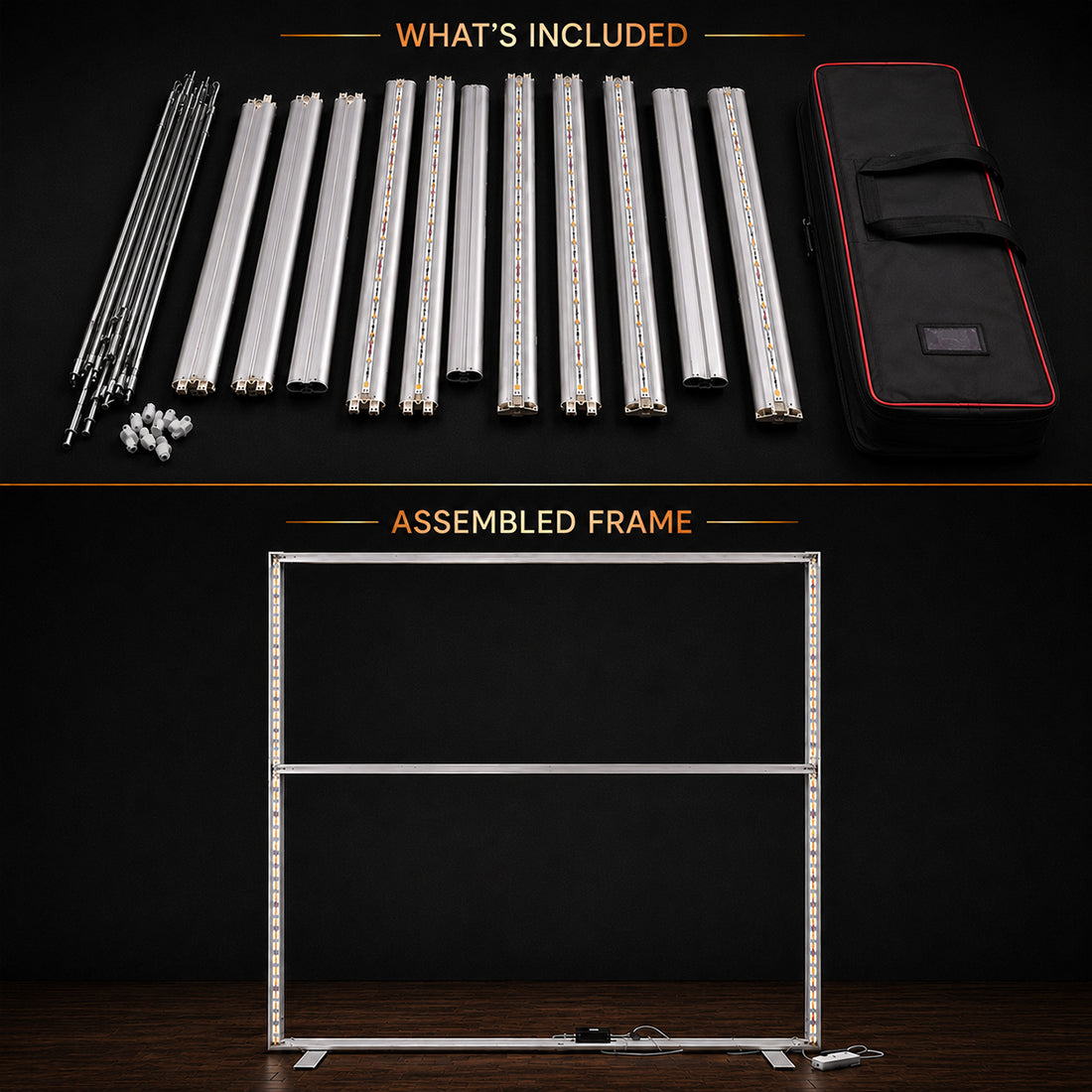 SEG Frameless Fabric LED Light Box Display - 2.5m W x 2.5m H