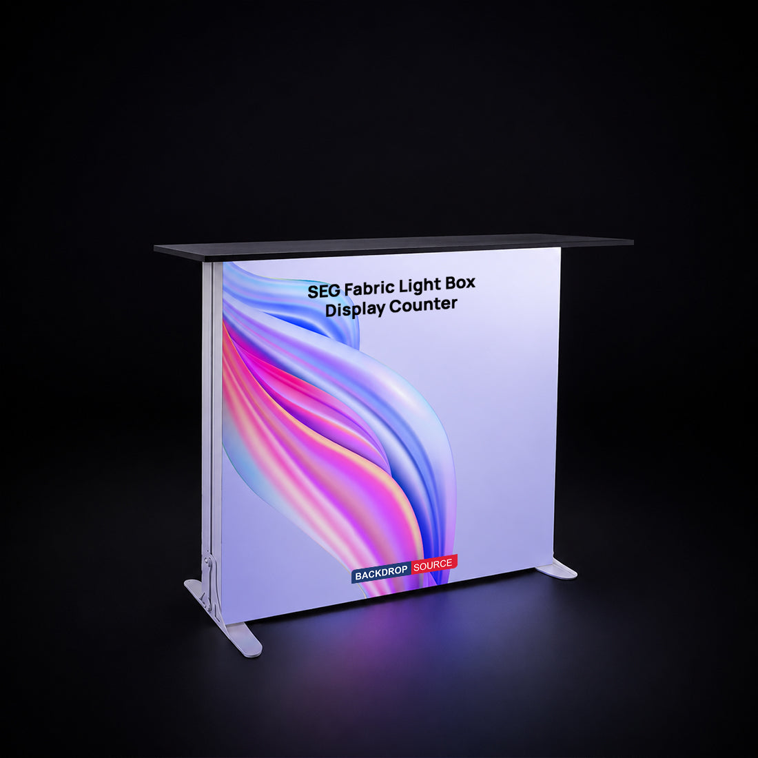 SEG Light Box Display Counter - 1m H