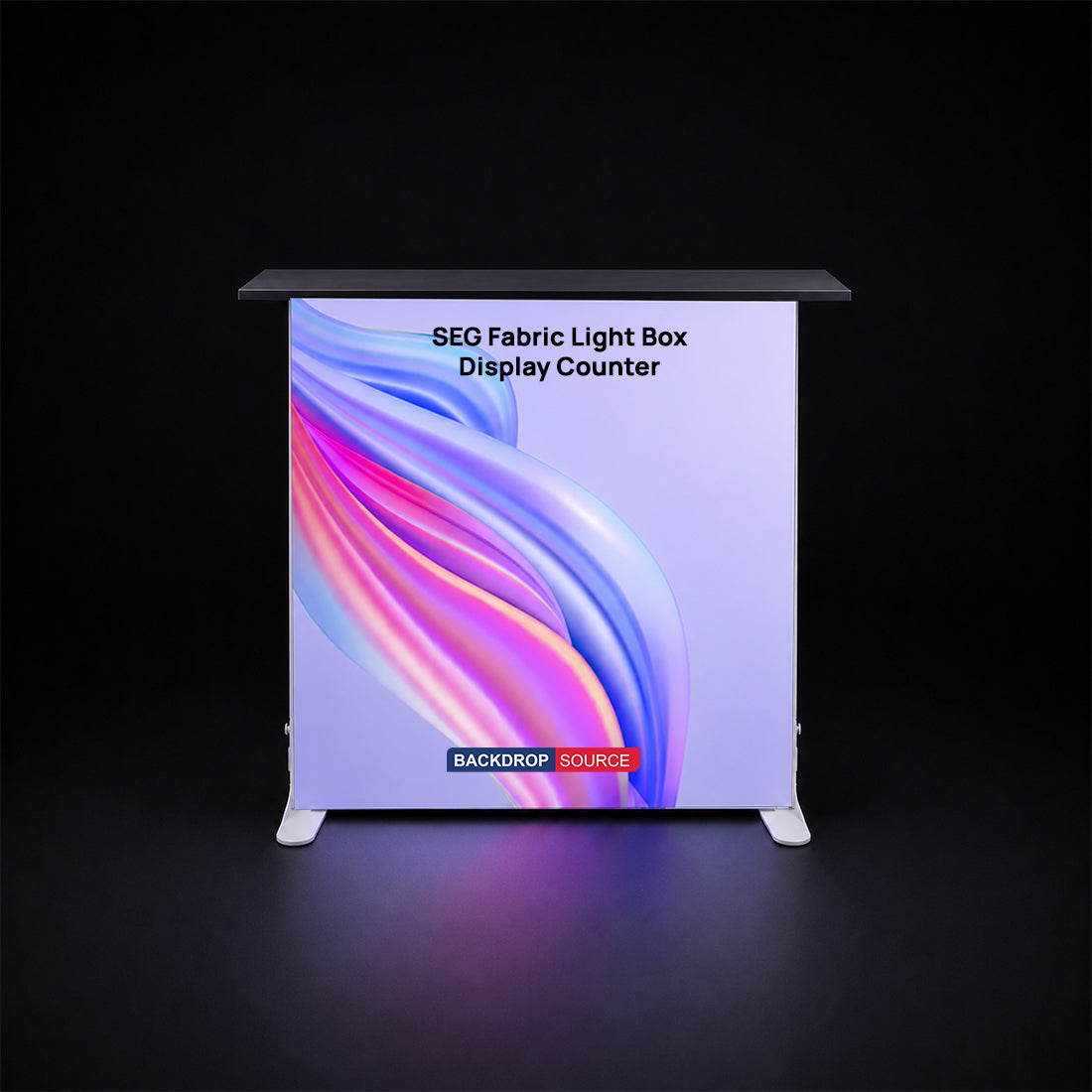 SEG Light Box Display Counter - 1m H