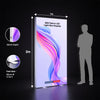 SEG Frameless Fabric LED Light Box Display - 1.2m W x 2m H