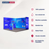 3m Backlit SEG Booth Kit with 2 Sidewalls & Lightbox Counter