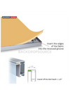 SEG Frameless Fabric LED Light Box Display -  4m W x 2.5m H