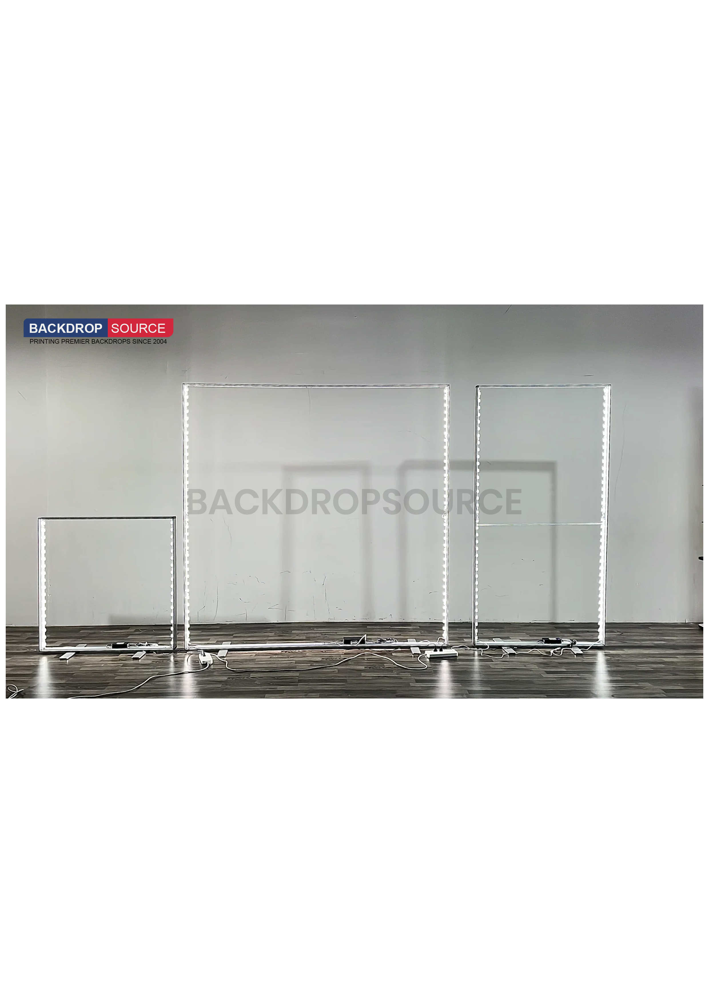 SEG Frameless Fabric LED Light Box Display - 6m W