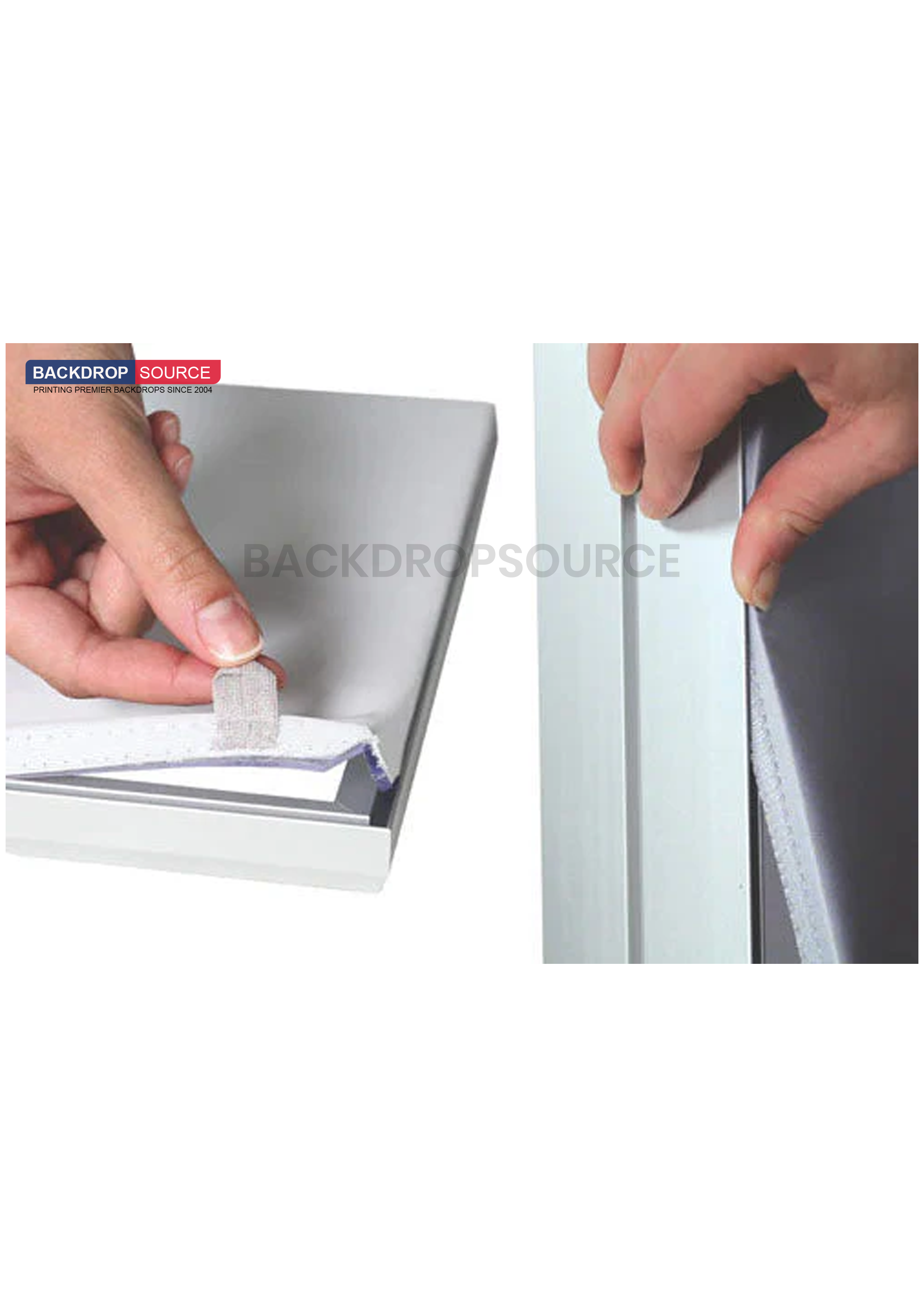 Backlit SEG Fabric Display Frame - 120mm Depth Aluminum Profile