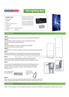 Backlit SEG Fabric Display Frame - 120mm Depth Aluminum Profile
