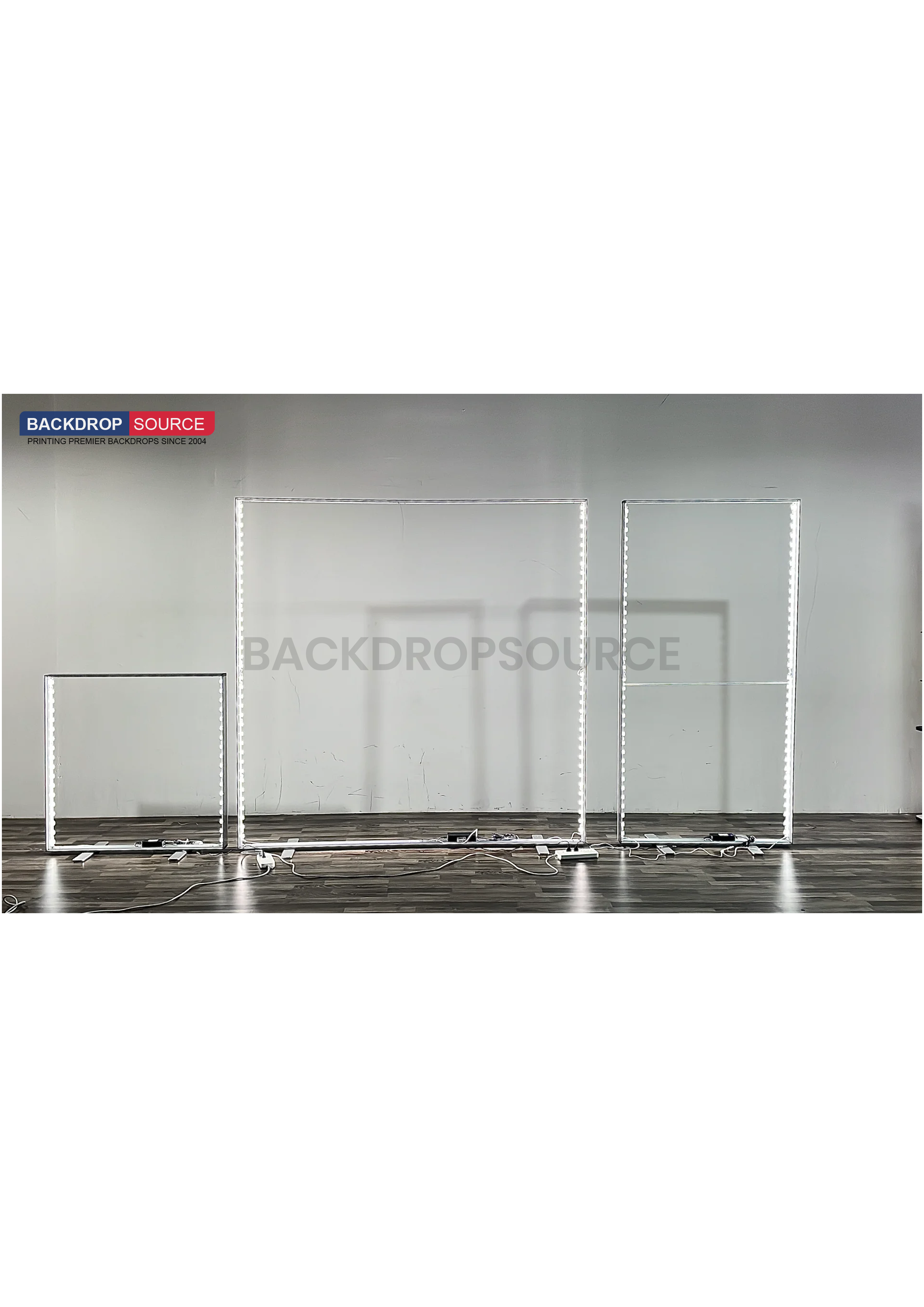 SEG Frameless Fabric LED Light Box Display - 3m W