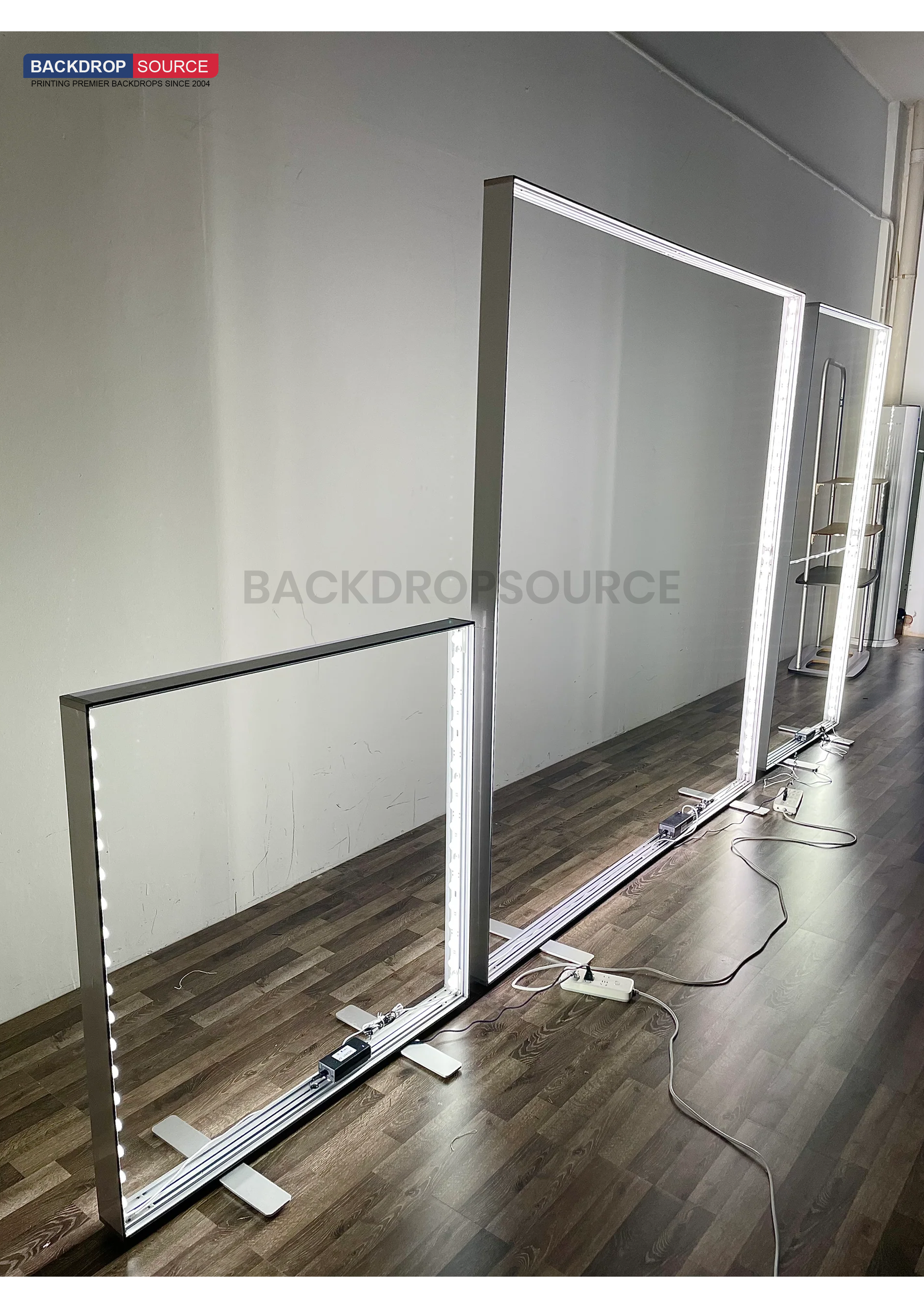 SEG Frameless Fabric LED Light Box Display - 3m W