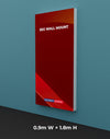 Wall-Mounted SEG Fabric display