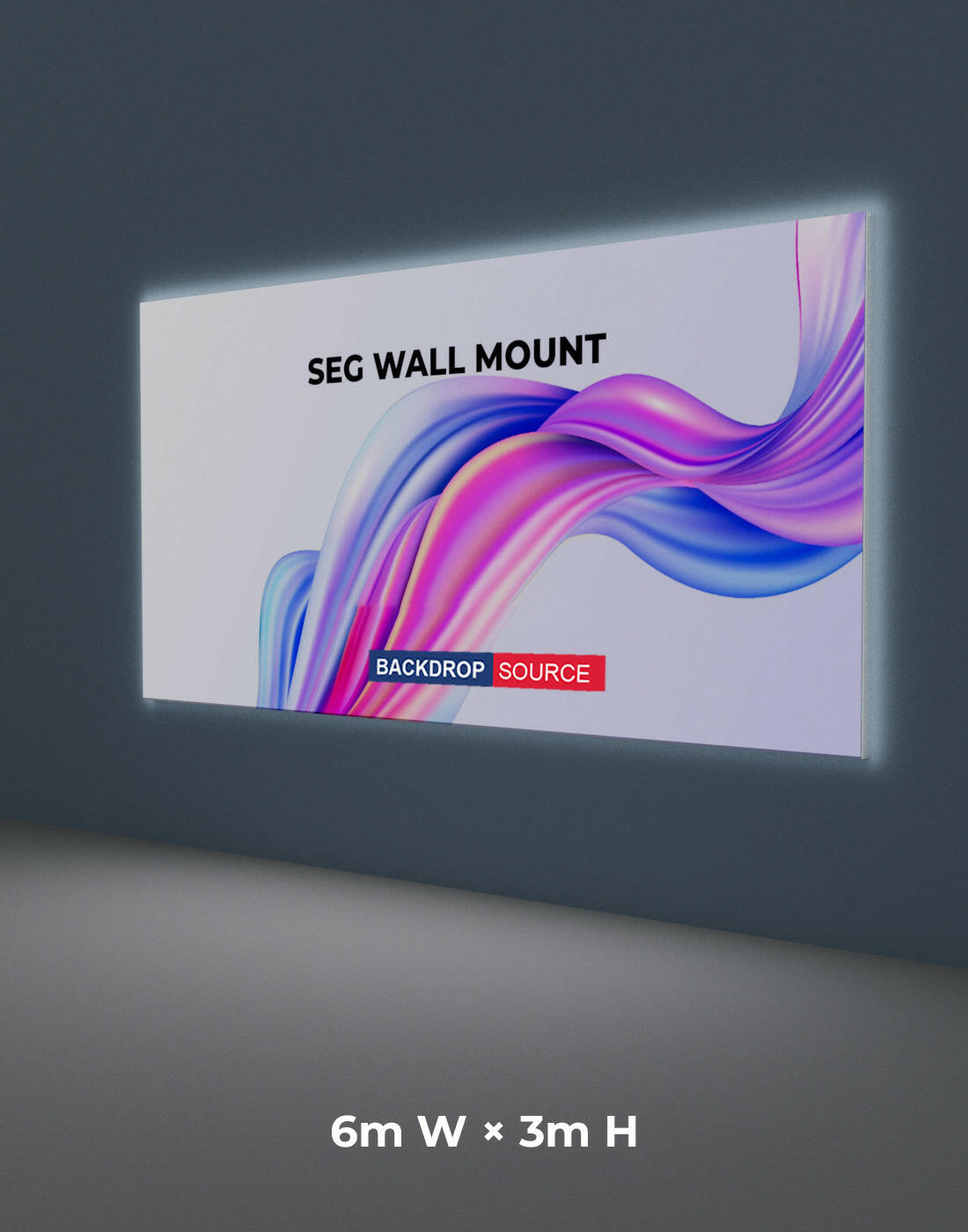 Seg Light Box Examples Wall-Mounted SEG Light Box.