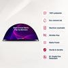 Semi-Circle Fabric Pop Up Banners (Double Side Printed)