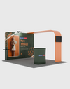 Economy L Arch TV Display Exhibition Kit for 3m Wide Booths