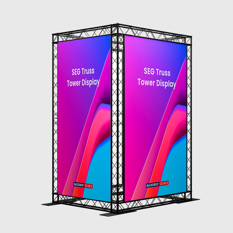 Modular SEG Truss Tower Display