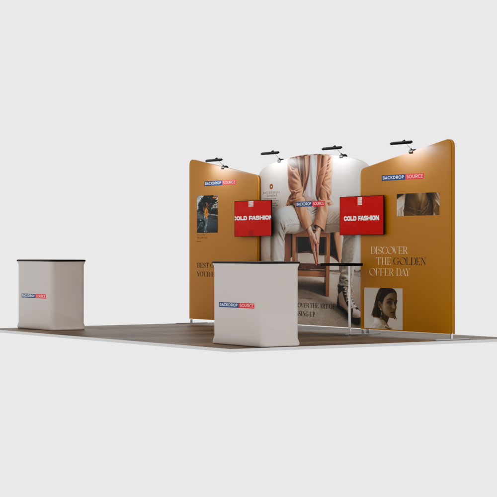 Portable Exhibit Display 6m x 3m - Model 8.