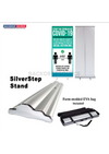 Silver Step Roll Up Banner