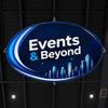 Sky Tube Ellipse Hanging Banner