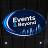 Sky Tube Ellipse Hanging Banner